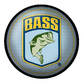 Bassmaster: Modern Disc Wall Sign, FNB-LIBASS-230-01A