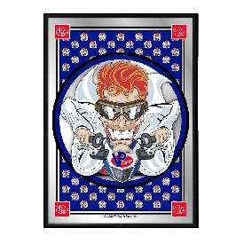 VP Racing Fuels: Mad Scientist, Spirit Design - Framed Mirrored Wall Sign, LIVPRF-275-02 VP Racing Fuels: Mad Scientist, Spirit Design - Framed Mirrored Wall Sign, LIVPRF-275-02