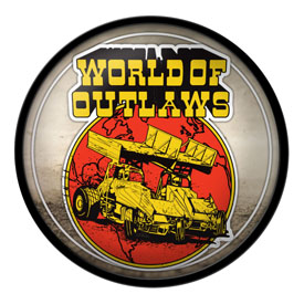 World of Outlaws: Throwback - Modern Disc Wall Sign, LIWOOR-230-06