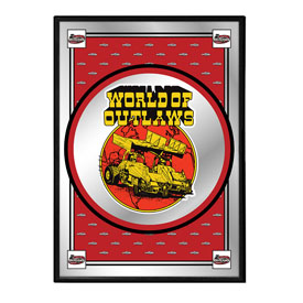 World of Outlaws: Spirit Design - Framed Mirrored Wall Sign, LIWOOR-275-02