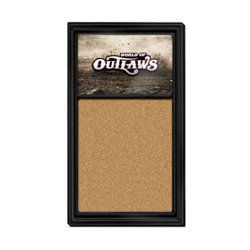 World of Outlaws: Dirt Track - Cork Note Board, LIWOOR-640-09