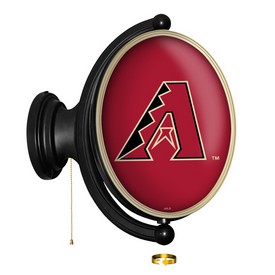 Arizona Diamondbacks: Original Oval Rotating Lighted Wall Sign, FNB-MBARIZ-125-01A Arizona Diamondbacks: Original Oval Rotating Lighted Wall Sign, FNB-MBARIZ-125-01A