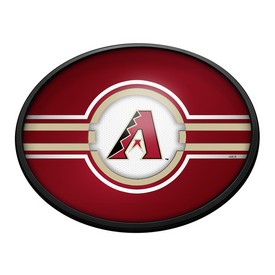 Arizona Diamondbacks: Oval Slimline Lighted Wall Sign, FNB-MBARIZ-140-01A Arizona Diamondbacks: Oval Slimline Lighted Wall Sign, FNB-MBARIZ-140-01A