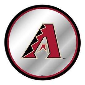 Arizona Diamondbacks: Modern Disc Mirrored Wall Sign, AGS-MBARIZ-235-01A Arizona Diamondbacks: Modern Disc Mirrored Wall Sign, AGS-MBARIZ-235-01A
