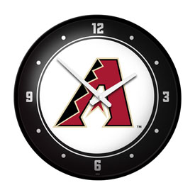 Arizona Diamondbacks: Logo - Modern Disc Wall Clock, MBARIZ-510-02