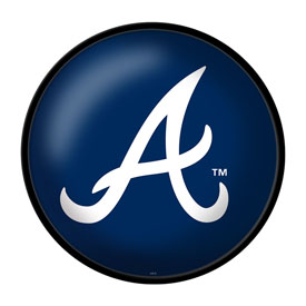 Atlanta Braves: Alternate Logo - Modern Disc Wall Sign, MBATLB-230-04