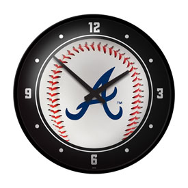 Atlanta Braves: Baseball - Modern Disc Wall Clock, MBATLB-510-31