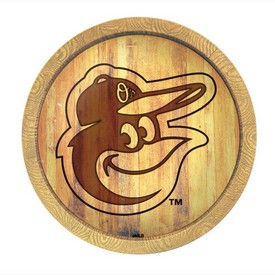 Baltimore Orioles: Branded "Faux" Barrel Top Sign, FNB-MBBALT-240-02 Baltimore Orioles: Branded "Faux" Barrel Top Sign, FNB-MBBALT-240-02