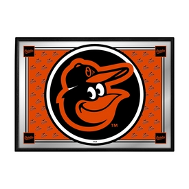 Baltimore Orioles: Team Spirit - Framed Mirrored Wall Sign, AGS-MBBALT-265-02A Baltimore Orioles: Team Spirit - Framed Mirrored Wall Sign, AGS-MBBALT-265-02A