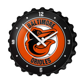 Baltimore Orioles: Bottle Cap Wall Clock, MBBALT-540-01