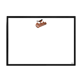 Baltimore Orioles: Framed Dry Erase Wall Sign, AGS-MBBALT-613-02A Baltimore Orioles: Framed Dry Erase Wall Sign, AGS-MBBALT-613-02A
