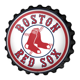 Boston Red Sox: Bottle Cap Wall Sign, MBBOST-210-01