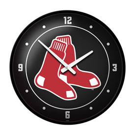Boston Red Sox: Logo - Modern Disc Wall Clock, MBBOST-510-02