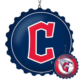 Cleveland Guardians: Double-Sided Bottle Cap Dangler, MBCLVD-220-03