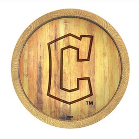 Cleveland Guardians: Logo - Branded "Faux" Barrel Top Sign, FNB-MBCLVD-240-05 Cleveland Guardians: Logo - Branded "Faux" Barrel Top Sign, FNB-MBCLVD-240-05