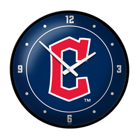 Cleveland Guardians: Logo - Modern Disc Wall Clock, MBCLVD-510-02