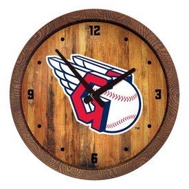 Cleveland Guardians: "Faux" Barrel Top Clock