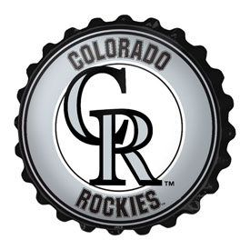 Colorado Rockies: Bottle Cap Wall Sign, MBCOLO-210-01
