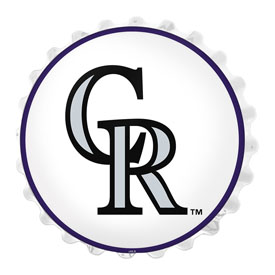 Colorado Rockies: Bottle Cap Wall Light, MBCOLO-215-01