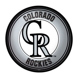 Colorado Rockies: Modern Disc Wall Sign, MBCOLO-230-01