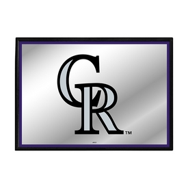 Colorado Rockies: Framed Mirrored Wall Sign, AGS-MBCOLO-265-01A Colorado Rockies: Framed Mirrored Wall Sign, AGS-MBCOLO-265-01A