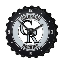 Colorado Rockies: Baseball - Bottle Cap Wall Clock, MBCOLO-540-01
