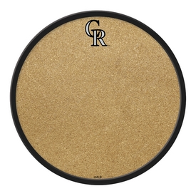Colorado Rockies: Modern Disc Cork Board, MBCOLO-642-01