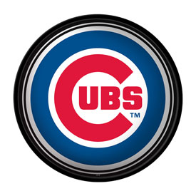 Chicago Cubs: Modern Disc Wall Sign, MBCUBS-230-01