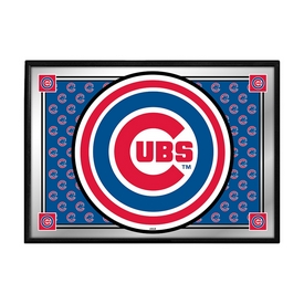 Chicago Cubs: Team Spirit - Framed Mirrored Wall Sign, AGS-MBCUBS-265-02A Chicago Cubs: Team Spirit - Framed Mirrored Wall Sign, AGS-MBCUBS-265-02A