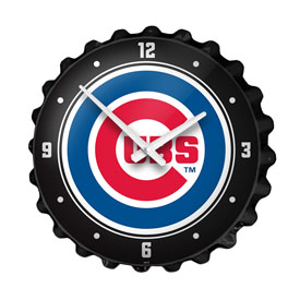 Chicago Cubs: Bottle Cap Wall Clock, MBCUBS-540-01