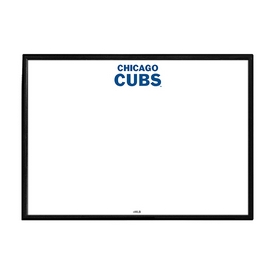 Chicago Cubs: Wordmark - Framed Dry Erase Wall Sign, AGS-MBCUBS-613-02A Chicago Cubs: Wordmark - Framed Dry Erase Wall Sign, AGS-MBCUBS-613-02A