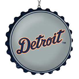 Detroit Tigers: Wordmark - Bottle Cap Dangler, MBDETT-220-02