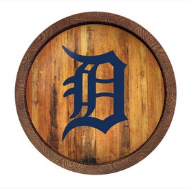 Detroit Tigers: Logo - "Faux" Barrel Top Sign