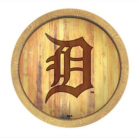 Detroit Tigers: Logo - Branded "Faux" Barrel Top Sign, FNB-MBDETT-240-05 Detroit Tigers: Logo - Branded "Faux" Barrel Top Sign, FNB-MBDETT-240-05