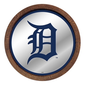 Detroit Tigers: "Faux" Barrel Top Mirrored Wall Sign, AGS-MBDETT-245-01A Detroit Tigers: "Faux" Barrel Top Mirrored Wall Sign, AGS-MBDETT-245-01A