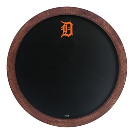 Detroit Tigers: Logo - Chalkboard "Faux" Barrel Top Sign, MBDETT-630-01
