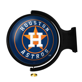 Houston Astros: Original Round Rotating Lighted Wall Sign, MBHOUS-115-01