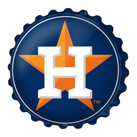 Houston Astros: Logo - Bottle Cap Wall Sign, MBHOUS-210-02