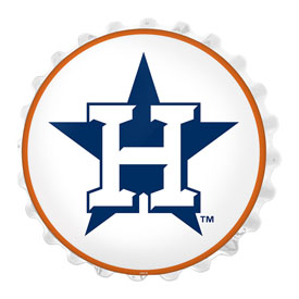 Houston Astros: Logo - Bottle Cap Wall Light, MBHOUS-215-02