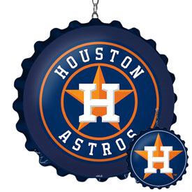 Houston Astros: Double-Sided Bottle Cap Dangler, MBHOUS-220-03