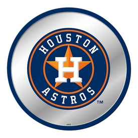 Houston Astros: Modern Disc Mirrored Wall Sign, AGS-MBHOUS-235-01A Houston Astros: Modern Disc Mirrored Wall Sign, AGS-MBHOUS-235-01A