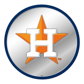 Houston Astros: Logo - Modern Disc Mirrored Wall Sign, AGS-MBHOUS-235-02A Houston Astros: Logo - Modern Disc Mirrored Wall Sign, AGS-MBHOUS-235-02A