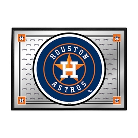 Houston Astros: Team Spirit - Framed Mirrored Wall Sign, AGS-MBHOUS-265-02A Houston Astros: Team Spirit - Framed Mirrored Wall Sign, AGS-MBHOUS-265-02A