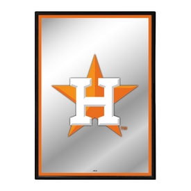 Houston Astros: Vertical Framed Mirrored Wall Sign, AGS-MBHOUS-275-01A Houston Astros: Vertical Framed Mirrored Wall Sign, AGS-MBHOUS-275-01A
