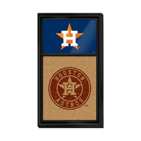 Houston Astros: Dual Logo - Cork Note Board, AGS-MBHOUS-640-02A Houston Astros: Dual Logo - Cork Note Board, AGS-MBHOUS-640-02A