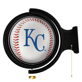 Kansas City Royals: Baseball - Original Round Rotating Lighted Wall Sign, MBKCTY-115-31