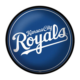 Kansas City Royals: Wordmark - Modern Disc Wall Sign, MBKCTY-230-02