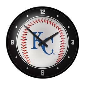 Kansas City Royals: Baseball - Modern Disc Wall Clock, MBKCTY-510-31