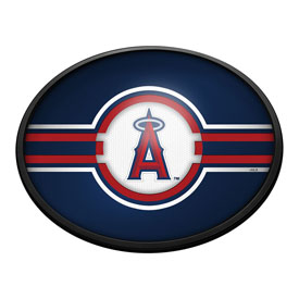Los Angeles Angels: Oval Slimline Lighted Wall Sign, FNB-MBLAAN-140-01A Los Angeles Angels: Oval Slimline Lighted Wall Sign, FNB-MBLAAN-140-01A