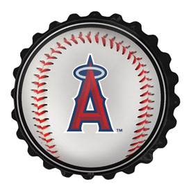 Los Angeles Angels: Baseball - Bottle Cap Wall Sign, MBLAAN-210-31